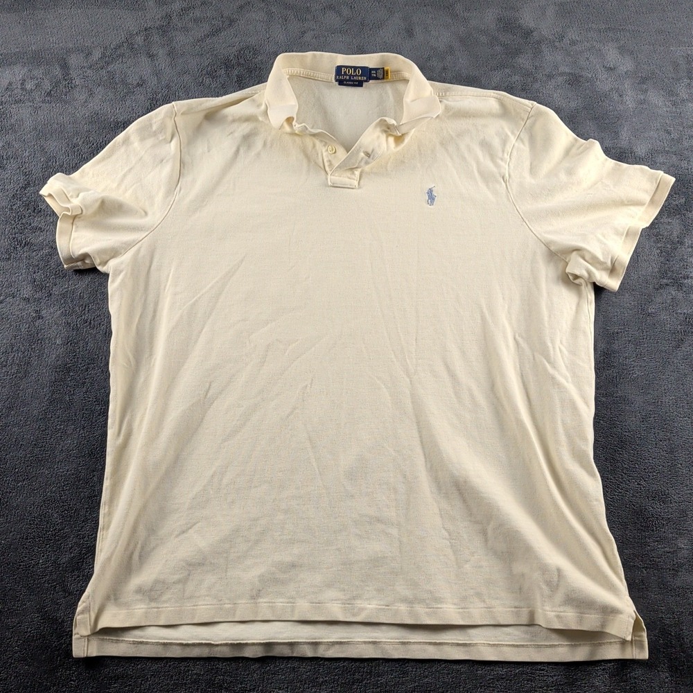 polo ralph lauren classic fit shirt Men's XXL White